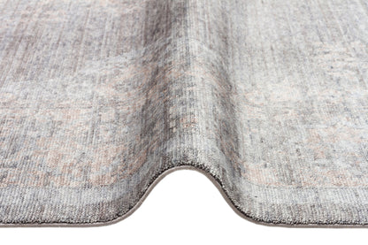 Detaylı bir görünüm ile TAFTAN TF 04 DARK GREY BRONZE Uşak Halısı - Taftan Özel Tezgah Halısı