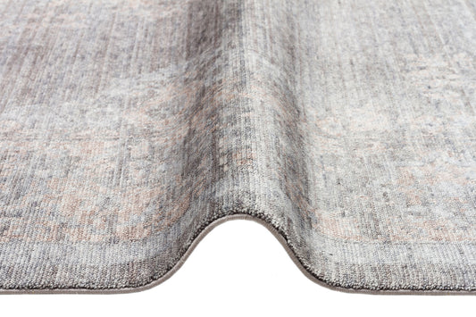 Detaylı bir görünüm ile TAFTAN TF 04 DARK GREY BRONZE Uşak Halısı - Taftan Özel Tezgah Halısı