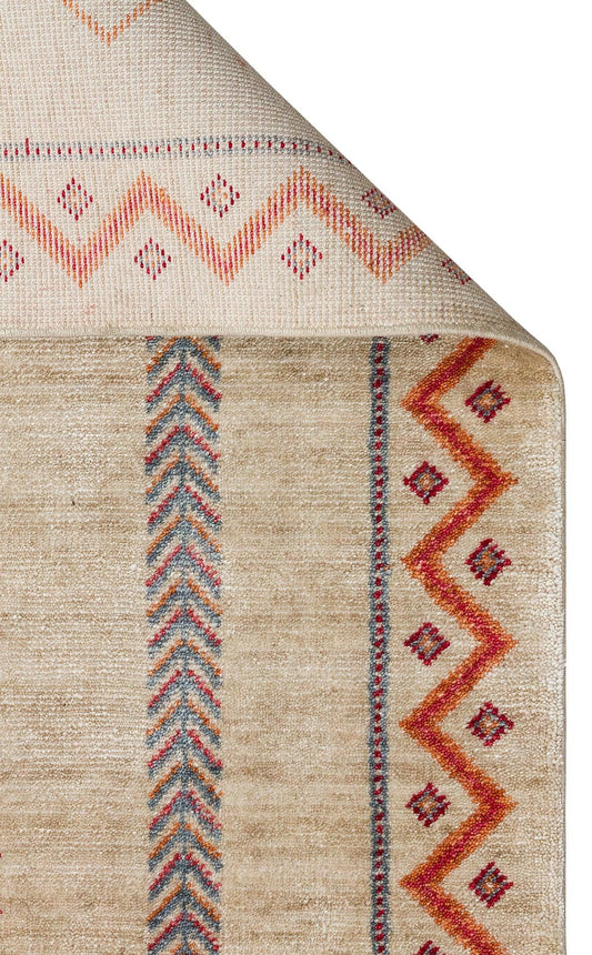 ZARA ZR 20 LİGHT MULTY Otantik Desenli El Emeği İle Özel Tezgahlarda Üretilen Modern Uşak Halısı - HALI VAGONU