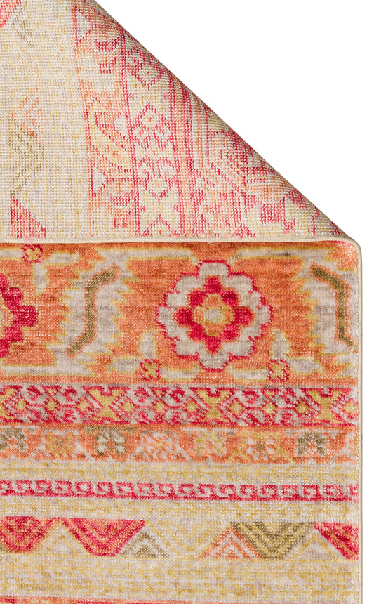 ZARA ZR 17 RED AUTUMN Otantik Desenli El Emeği İle Özel Tezgahlarda Üretilen Modern Uşak Halısı