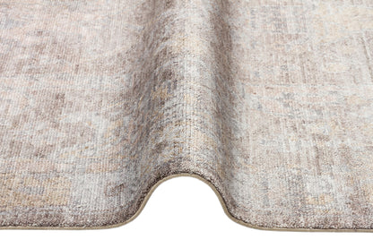 Detaylı görünüm Taftan TF 01 Antrasit Bronze, Pakistan Overdyed tarzı özel hav vermeyen Uşak Halısı - Taftan Özel Tezgah Halısı.