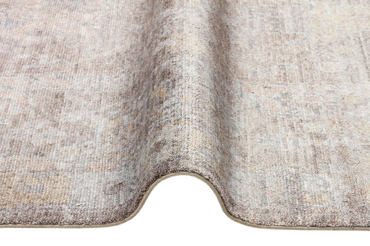 Detaylı görünüm Taftan TF 01 Antrasit Bronze, Pakistan Overdyed tarzı özel hav vermeyen Uşak Halısı - Taftan Özel Tezgah Halısı.
