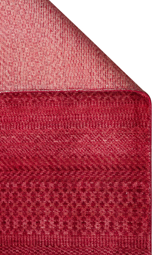 Detaylı görüntü ile Taftan TF 08 Coral Pakistan Overdyed Tarzı El Emeği Uşak Halısı - Taftan Özel Tezgah Halısı