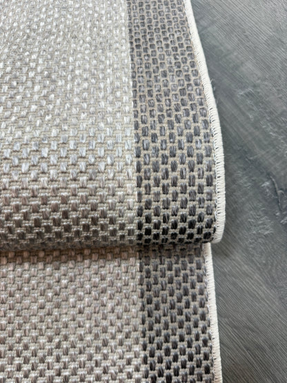 Natura Sisal NTR 07 Antrasit Gri Sisal Dokuma Halı - NTR 07