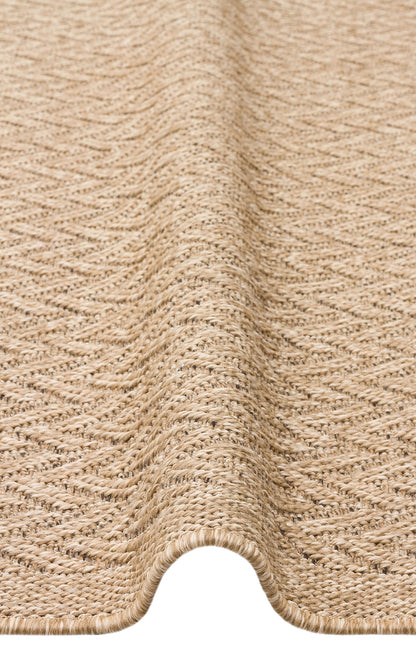 Düz dokuma tasarımı ile şıklığı yansıtan Halı Vagonu Lalibela LLB05 NATURAL jüt sisal halı.