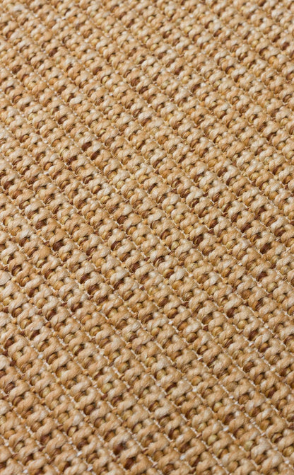 Krem Kumaş Bordürlü Bej Gold Sisal Halı - El Yapımı, Dayanıklı, Modern Tasarım - ZHR_2702_Gold_BRD_Beige - HALI VAGONU