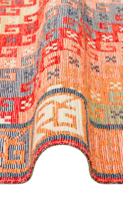 NOMAD 11 TERRA Yıkanabilir, Çift Taraflı Kullanıma Uygun Yumuşak Tuşeli Otantik Kilim