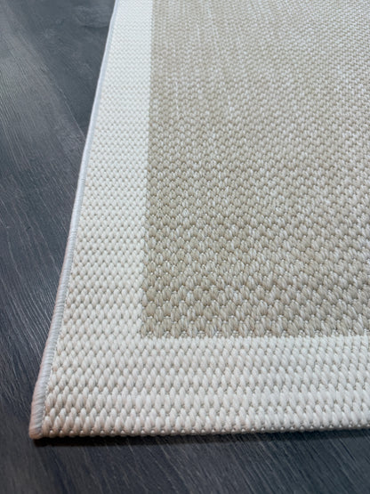 Halı Vagonu Agra AR04 Bej Sisal Tarz Dokuma Halı - HALI VAGONU