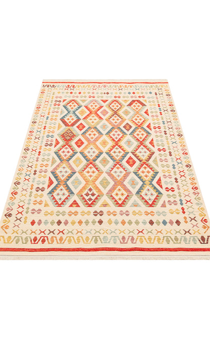 NOMAD 08 LIGHT MULTY Yıkanabilir, Çift Taraflı Kullanıma Uygun Yumuşak Tuşeli Otantik Kilim