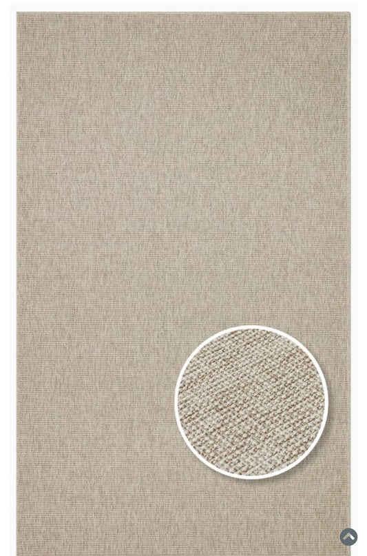 Halı Vagonu Zahara ZHR03 L.Beige İç ve Dış Mekan Kullanımına Uygun Hav Vermeyen Kolay Temizlenebilir Sisal Halı