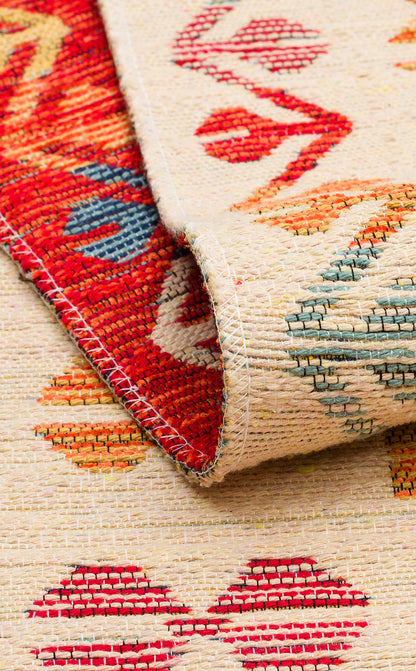 NOMAD 08 LIGHT MULTY Yıkanabilir, Çift Taraflı Kullanıma Uygun Yumuşak Tuşeli Otantik Kilim