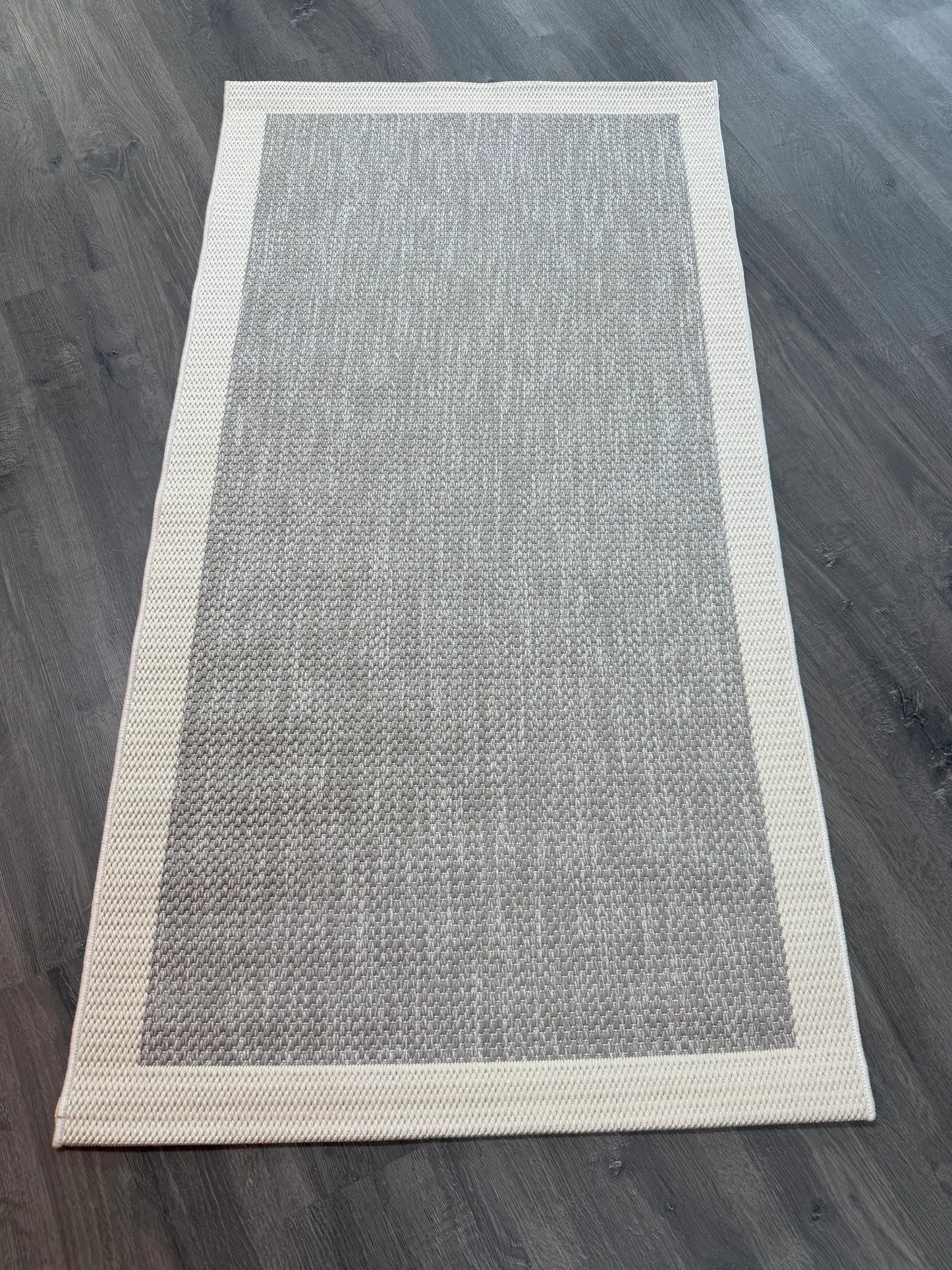 Halı Vagonu Agra AR05 Gri Sisal Tarz Dokuma Halı - HALI VAGONU