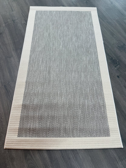 Halı Vagonu Agra AR03 Gri Sisal Tarz Dokuma Halı - HALI VAGONU