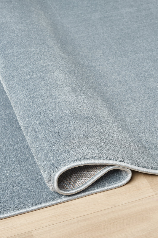 Alora Soft Collection 4500 Mavi – Ultra Yumuşak 15mm Modern Makine Halısı