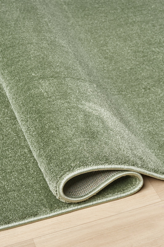 Alora Soft Collection 4500 Yeşil – Ultra Yumuşak 15mm Modern Makine Halısı