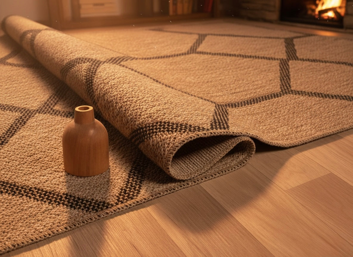 Halı Vagonu Botswana 669 Siyah Sisal Halı