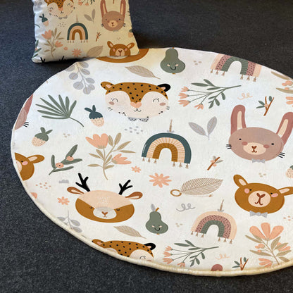 Carpet Wagon HV198 Cream Beige Named Children's Carpet