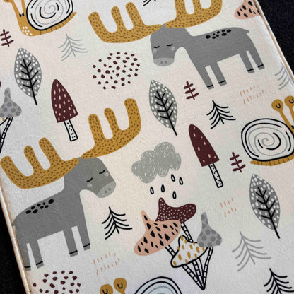 Carpet Wagon HV198 Cream Beige Named Children's Carpet