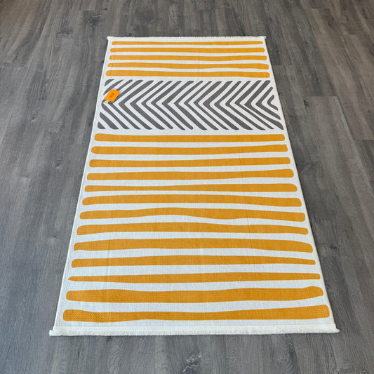 100x175cm 5mm Dokuma Taban Etnik Desenli Soft Halı