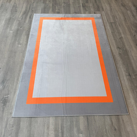 120x175 - 11mm Deri Taban - Çerçeveli Halı