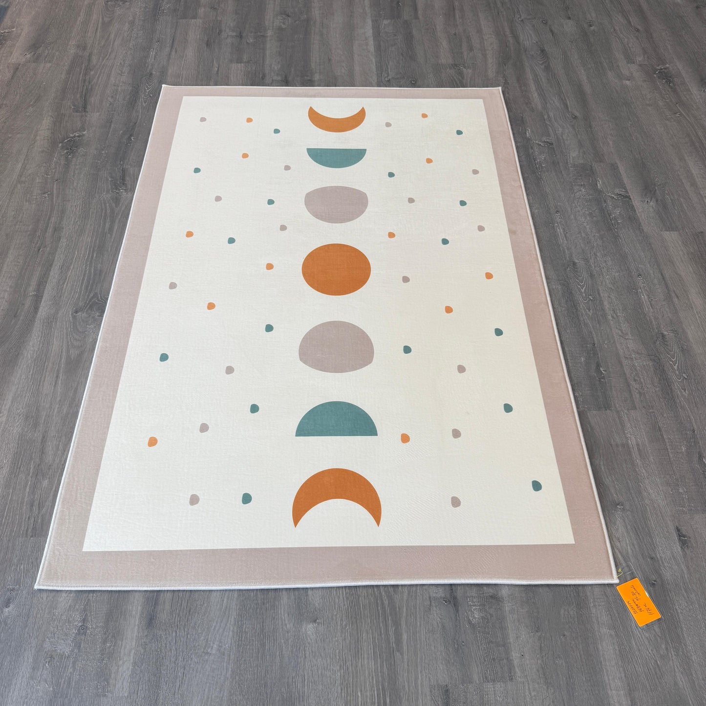 120x175 - 11mm - Deri Taban Boho Çocuk Halısı
