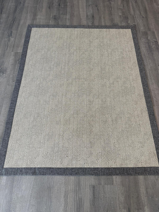 120x155  Kumaş Bordürlü Leke Tutmaz Kaymaz Taban Özel Tasarım Halı