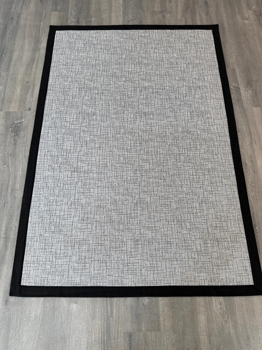 120x180 DEFOLU Kumaş Bordürlü Leke Tutmaz Kaymaz Taban Özel Tasarım Halı