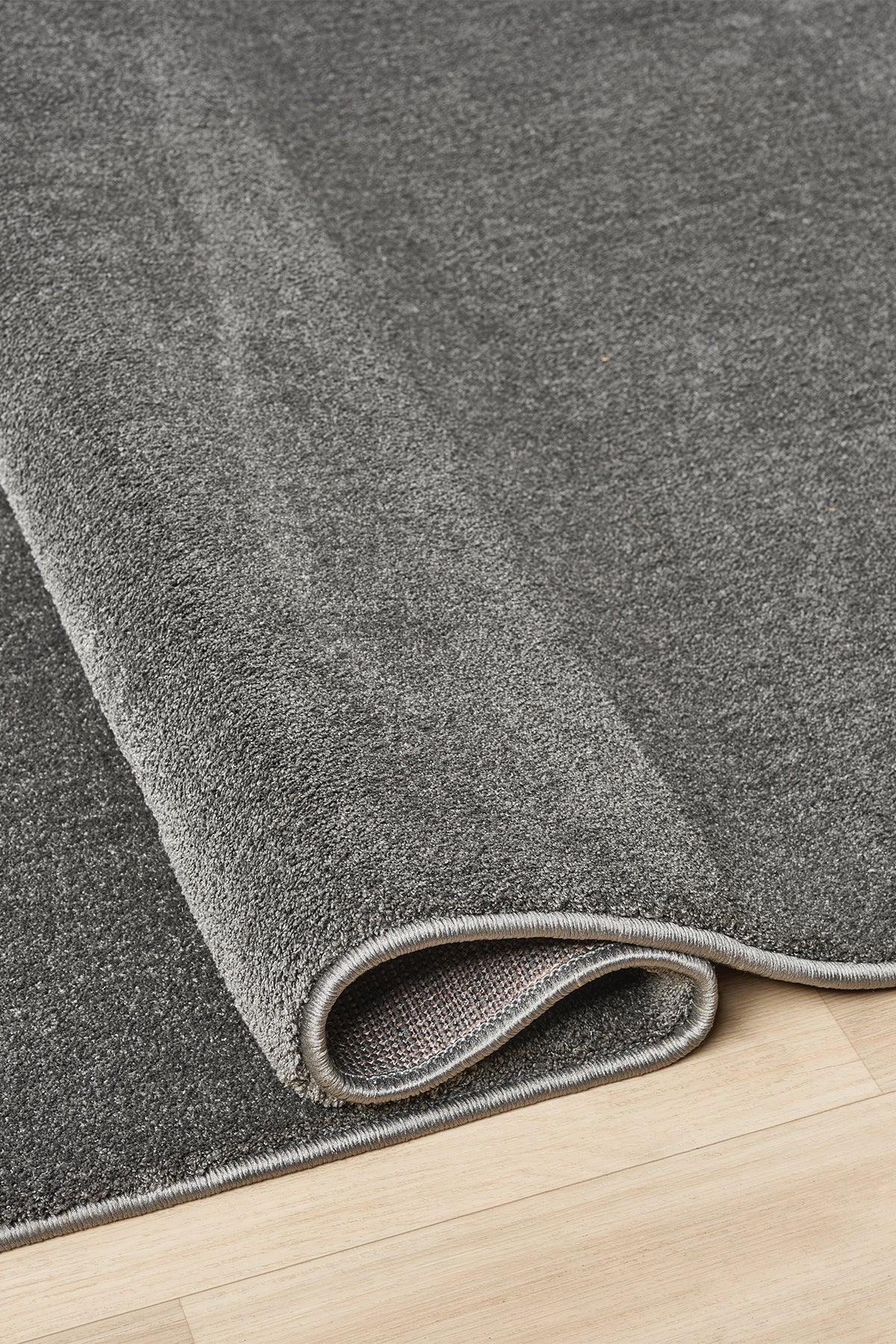 Alora Soft Collection 4500 Antrasit – Ultra Yumuşak 15mm Modern Makine Halısı - HALI VAGONU