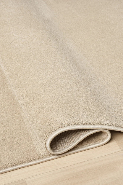 Alora Soft Collection 4500 Bej – Ultra Yumuşak 15mm Modern Makine Halısı - HALI VAGONU