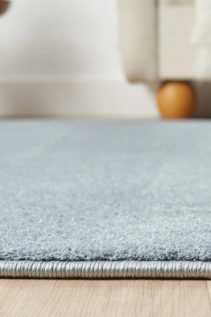 Alora Soft Collection 4500 Mavi – Ultra Yumuşak 15mm Modern Makine Halısı - HALI VAGONU