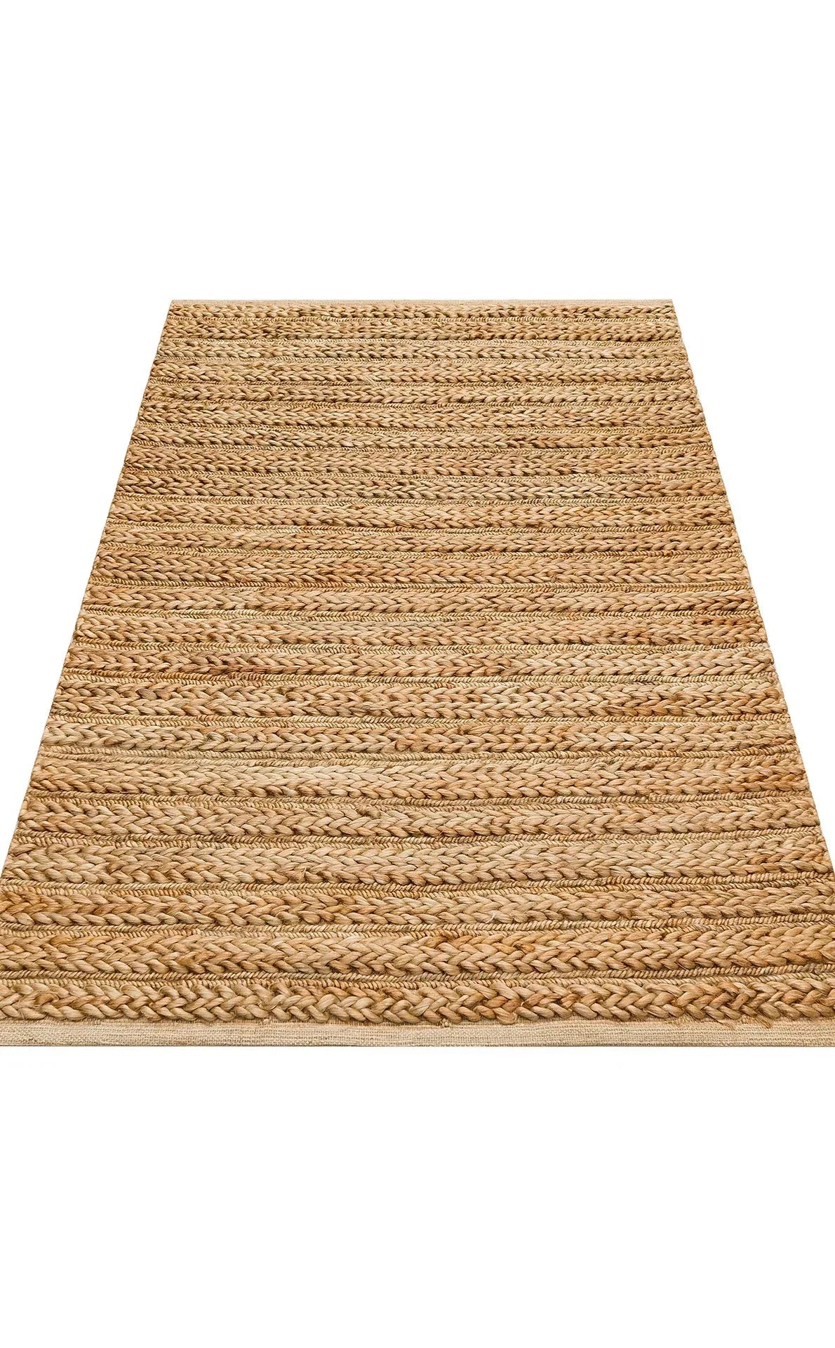 CHOTI CHOTI MIX NATURAL El Dokuma Naturel Jüt Hasır Halı - HALI VAGONU
