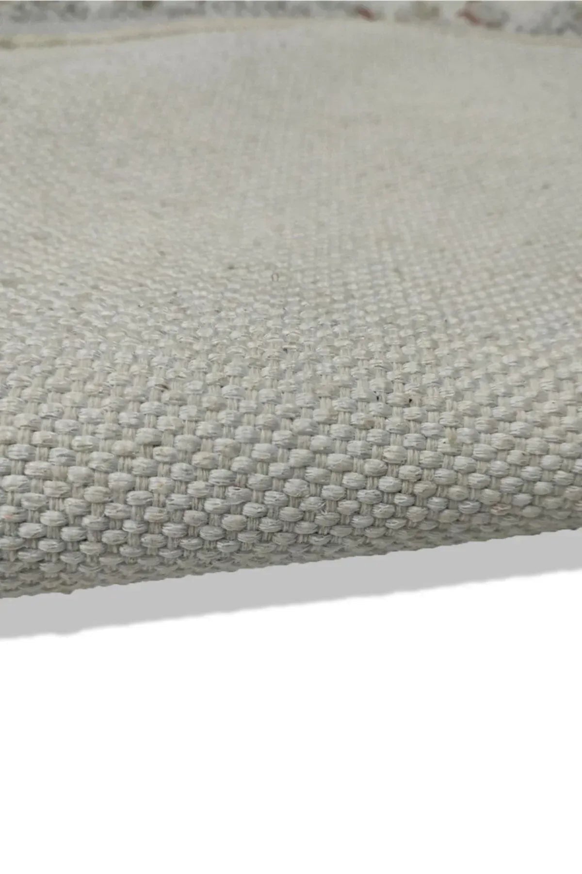 Cotton Serisi Multy Tonlarında Eskitme Geometrik Otantik Desenli Dekoratif Dokuma Taban Kilim - HALI VAGONU