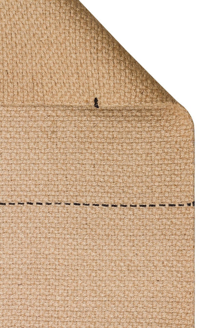 DELHİ DLH 01 BLACK Jüt ve Pamuk ile Üretilen Çift Taraflı Modern Kilim - HALI VAGONU