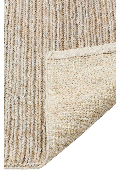 Fıne Chotı Fıne D.natural (OLD GREY) El Dokuma Naturel Jüt Hasır Halı - HALI VAGONU