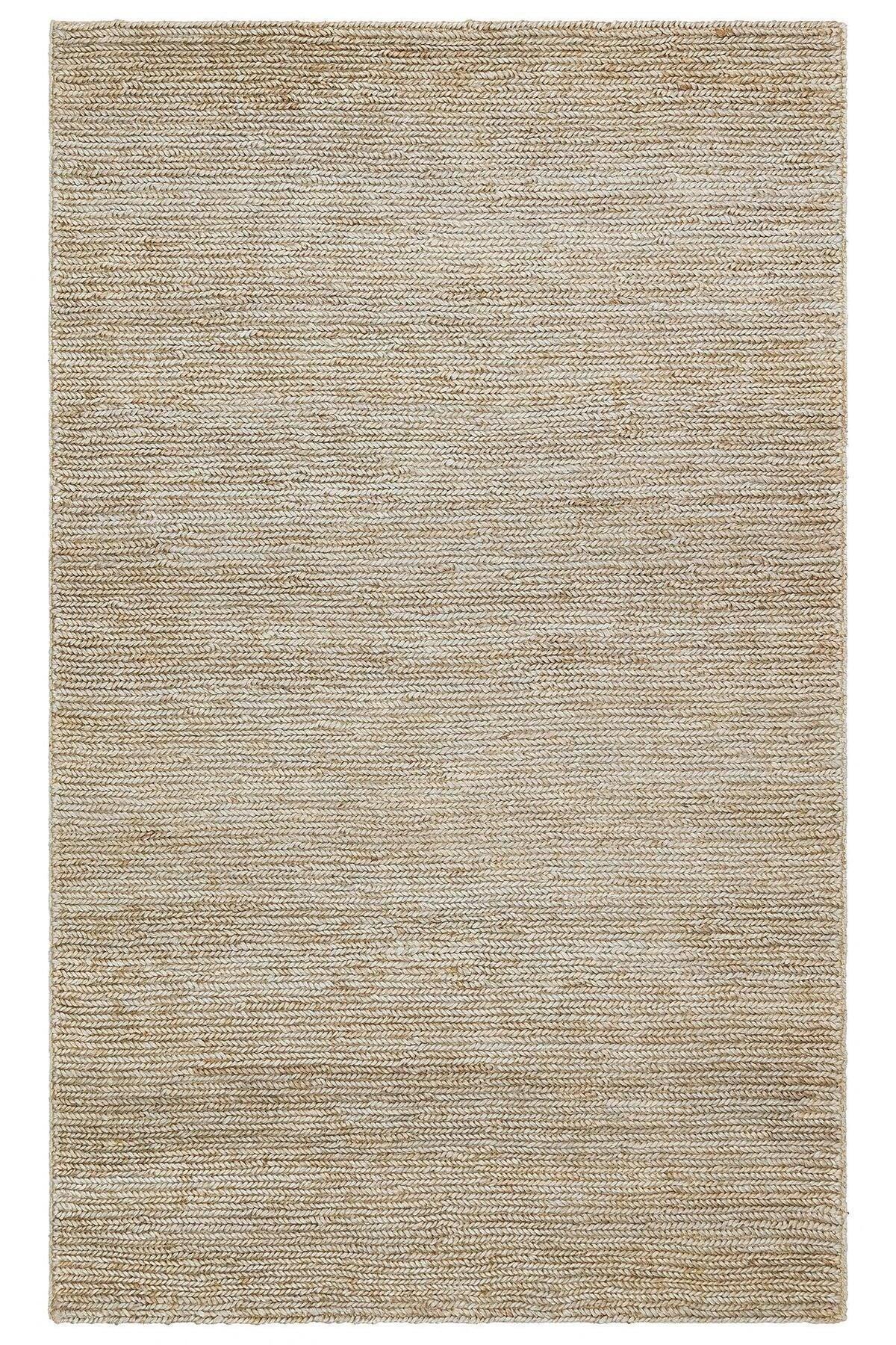 Fıne Chotı Fıne D.natural (OLD GREY) El Dokuma Naturel Jüt Hasır Halı - HALI VAGONU