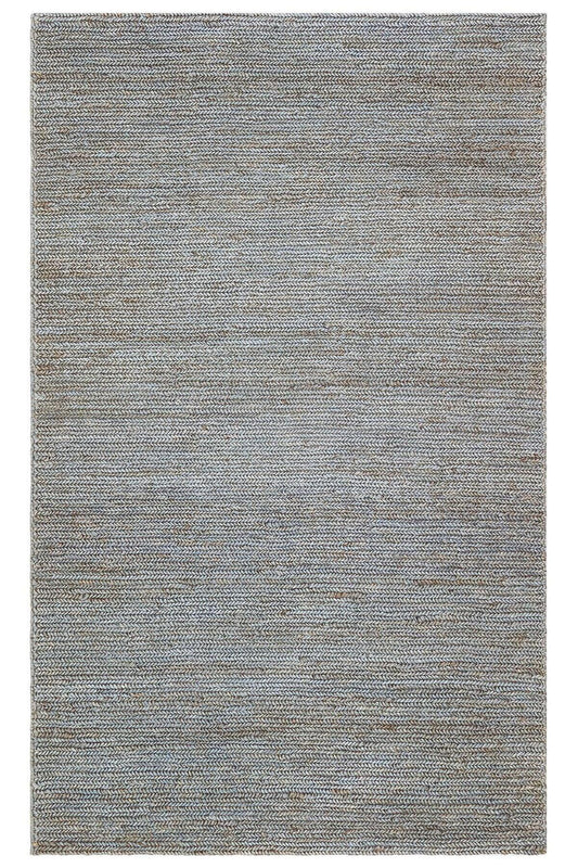 Fıne Chotı Fıne Slate Blue ( Sb03 ) El Dokuma Naturel Jüt Hasır Halı - HALI VAGONU