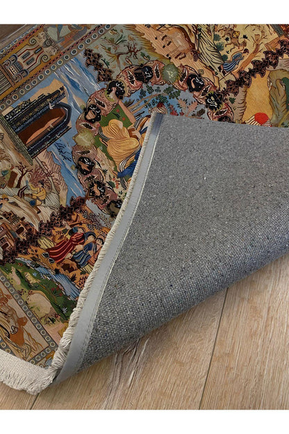 Halı Vagonu 51 Modern Stil Kreatif Halı Ve Kilim Salon Halısı Yıkanabilen Dekoratif Halı - HALI VAGONU