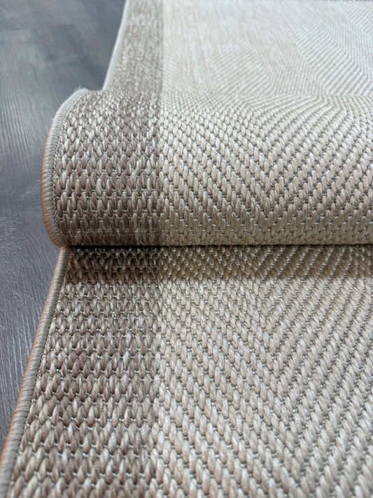 Halı Vagonu Agra AR02 Vizon Sisal Tarz Dokuma Halı - HALI VAGONU