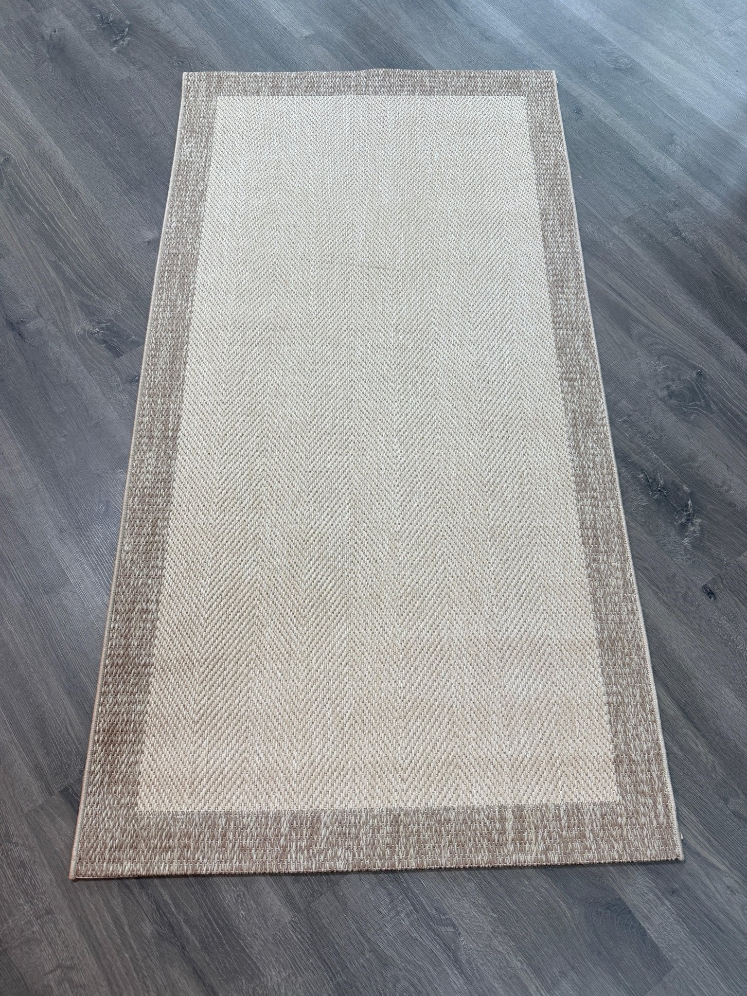 Halı Vagonu Agra AR02 Vizon Sisal Tarz Dokuma Halı - HALI VAGONU