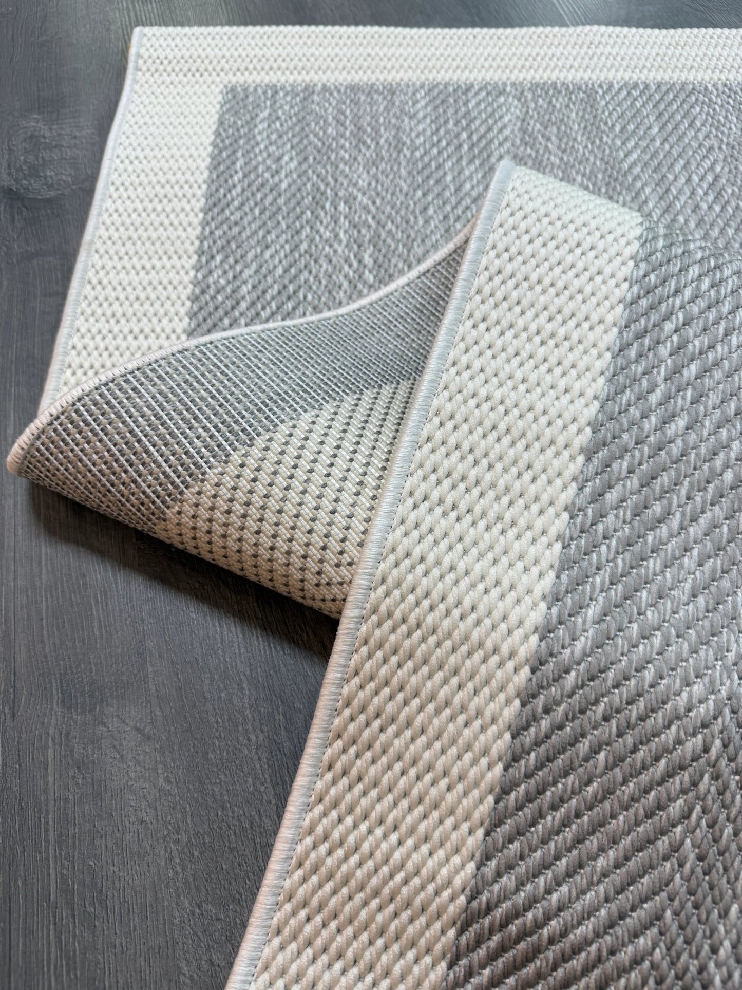 Halı Vagonu Agra AR03 Gri Sisal Tarz Dokuma Halı - HALI VAGONU