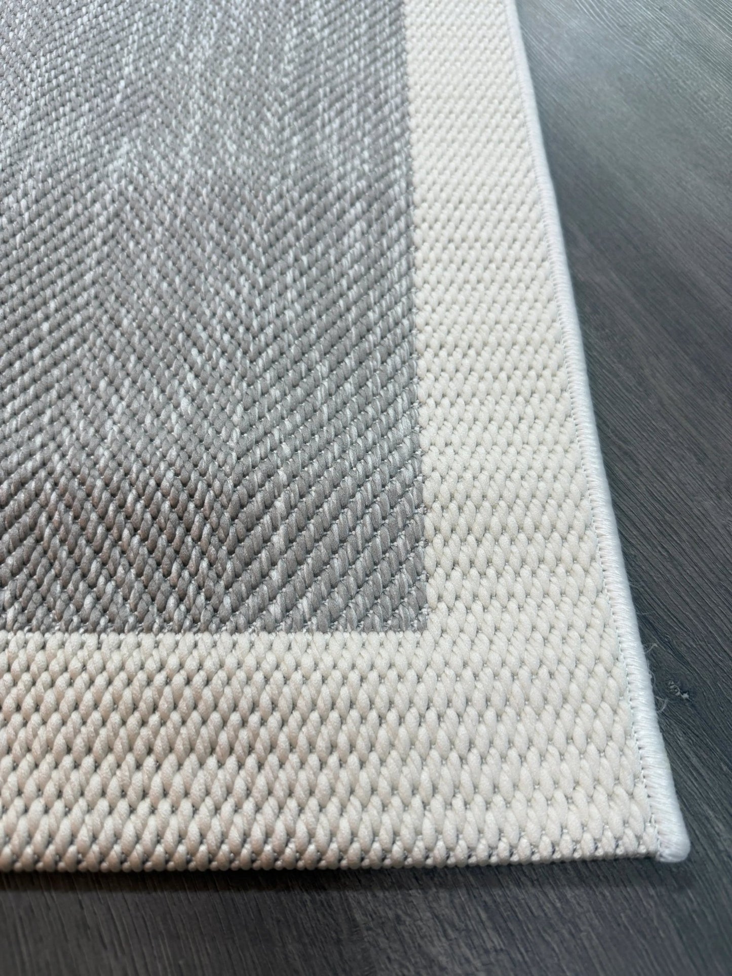 Halı Vagonu Agra AR03 Gri Sisal Tarz Dokuma Halı - HALI VAGONU