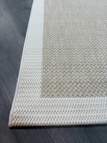 Halı Vagonu Agra AR04 Bej Sisal Tarz Dokuma Halı - HALI VAGONU