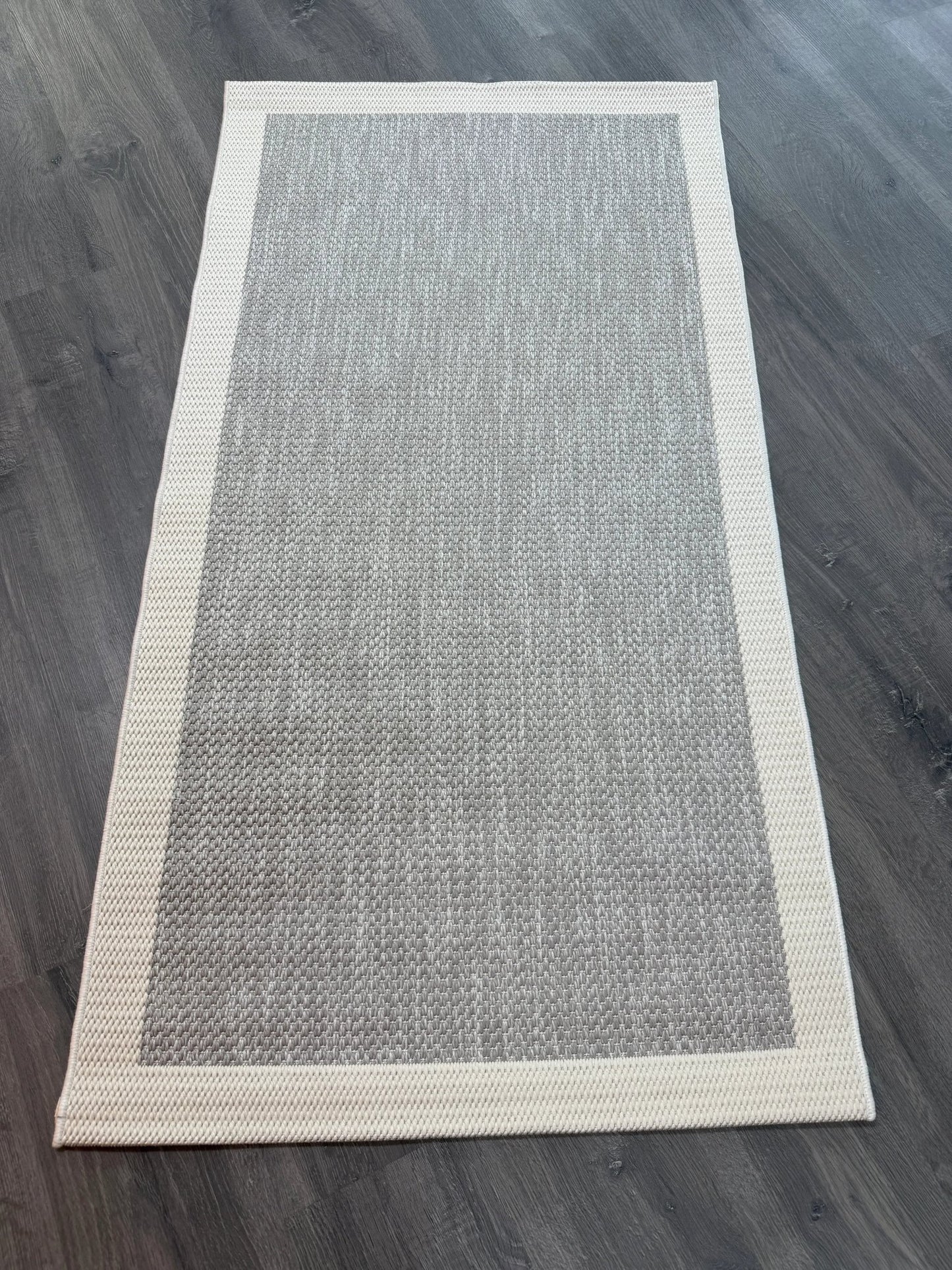 Halı Vagonu Agra AR05 Gri Sisal Tarz Dokuma Halı - HALI VAGONU