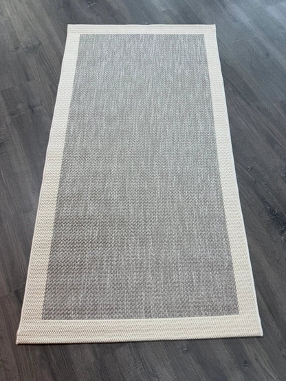 Halı Vagonu Agra AR05 Gri Sisal Tarz Dokuma Halı - HALI VAGONU