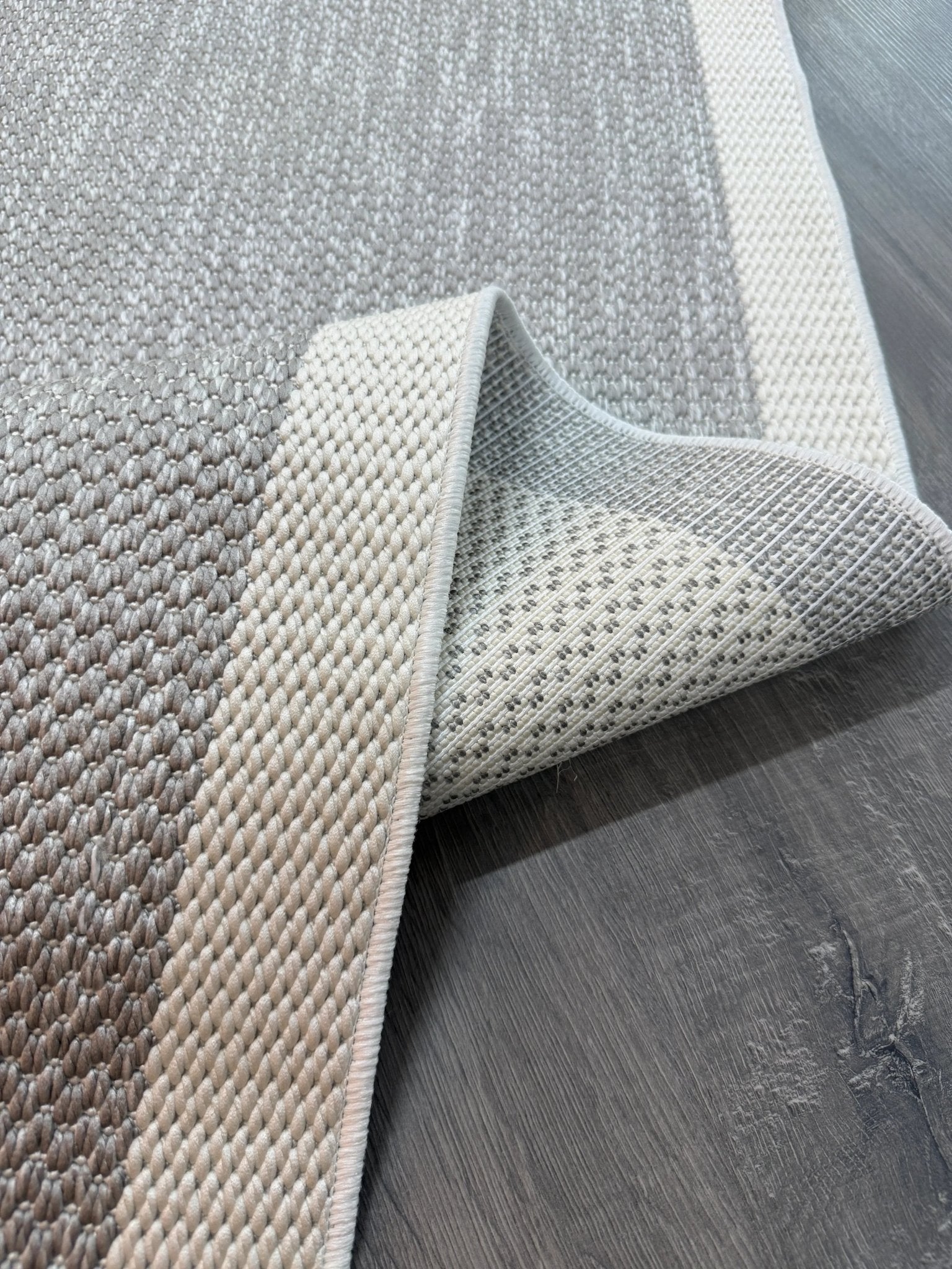 Halı Vagonu Agra AR05 Gri Sisal Tarz Dokuma Halı - HALI VAGONU