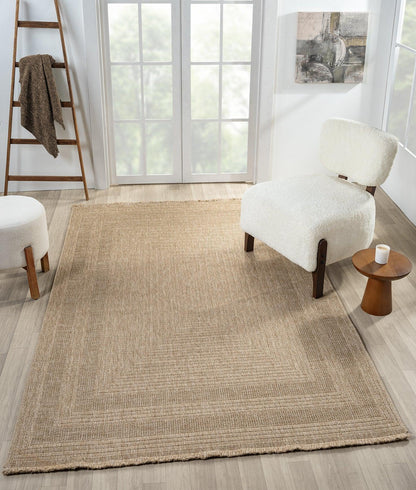 Halı Vagonu Botswana 668 Bej Sisal Halı - HALI VAGONU