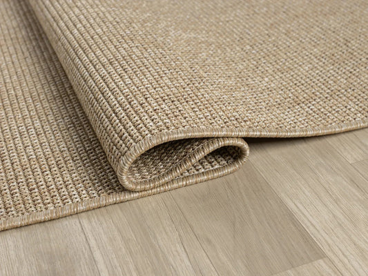 Halı Vagonu Himalaya 664 Bej İç ve Dış Mekan Kullanımına Uygun Hav Vermeyen Kolay Temizlenebilir Sisal Halı - HALI VAGONU