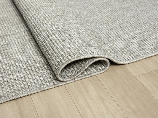 Halı Vagonu Himalaya 664 Gri İç ve Dış Mekan Kullanımına Uygun Hav Vermeyen Kolay Temizlenebilir Sisal Halı - HALI VAGONU