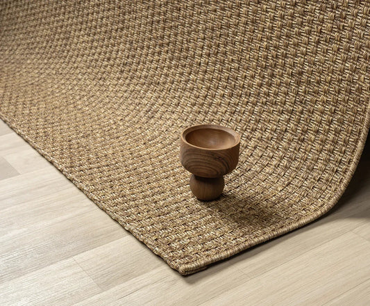 Halı Vagonu Himalaya 666 Kahve İç ve Dış Mekan Kullanımına Uygun Hav Vermeyen Kolay Temizlenebilir Sisal Halı - HALI VAGONU