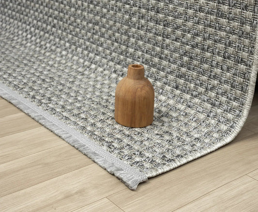 Halı Vagonu Himalaya 667 Gri İç ve Dış Mekan Kullanımına Uygun Hav Vermeyen Kolay Temizlenebilir Sisal Halı - HALI VAGONU